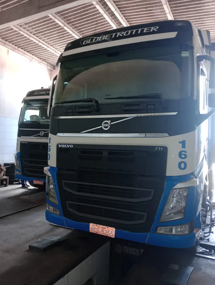 Caminhão Alinhamento de direção custo operacional